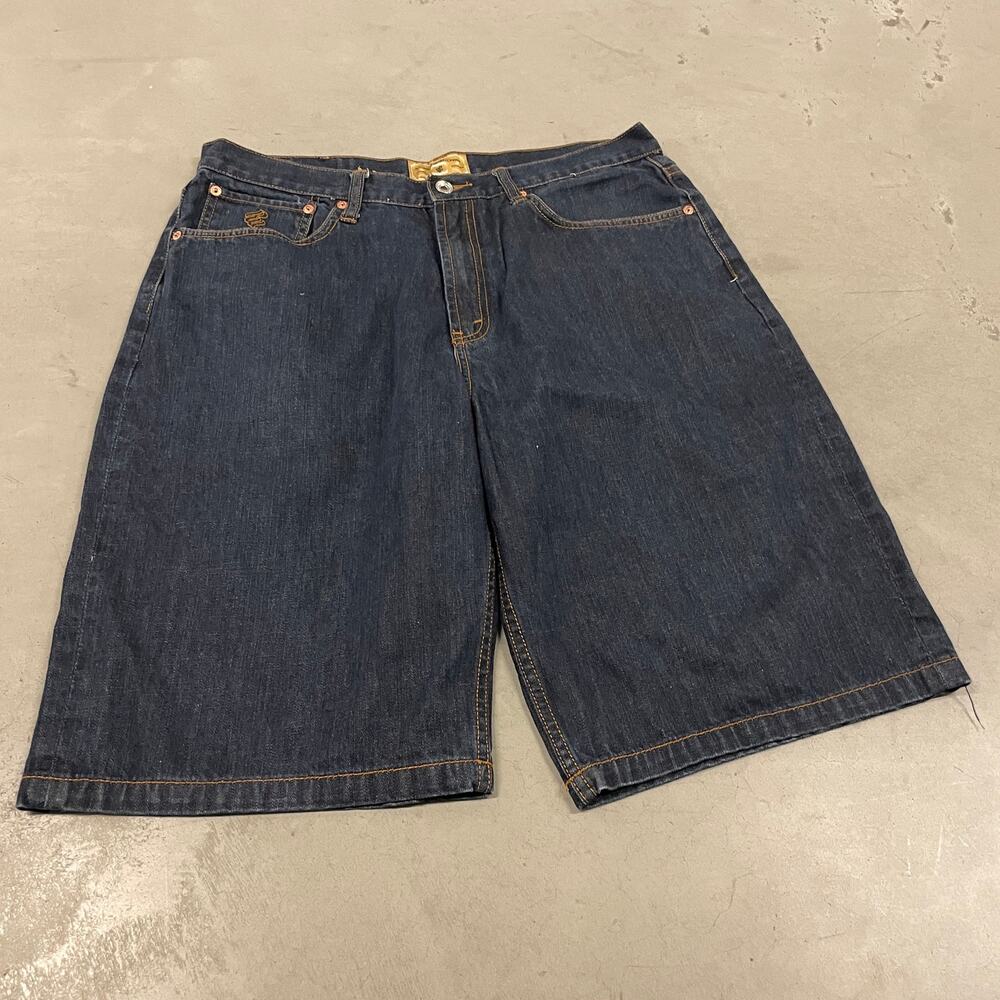 Baggy Y2K rocawear jean shorts 36